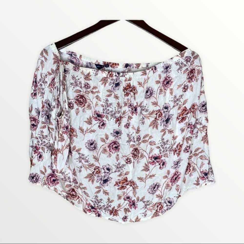 AMERICAN EAGLE STRETCHY FLORAL LOUNGE SHORTS L